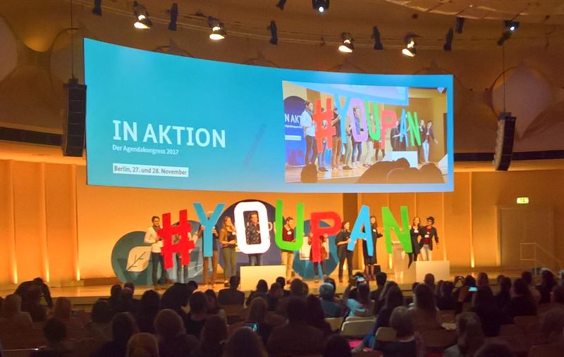 Bühne auf dem BNE-Agendakongress