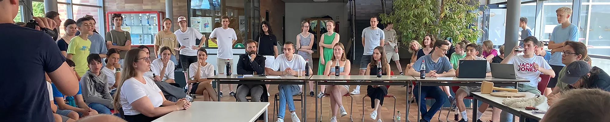 Projekt "Schule als Staat" - Nominiert für den Förderpreis 2024 - Slide