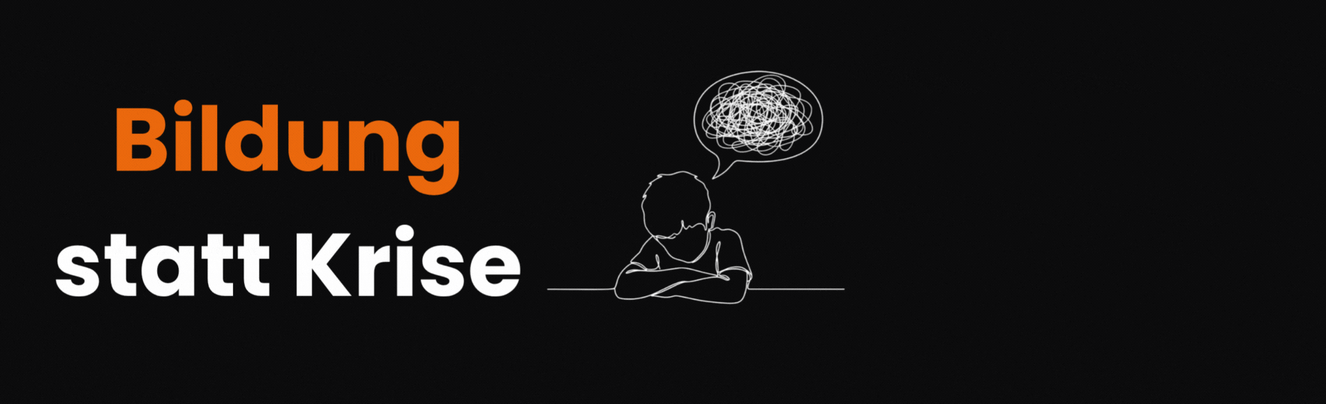 Bildung statt Krise 1900 x 580