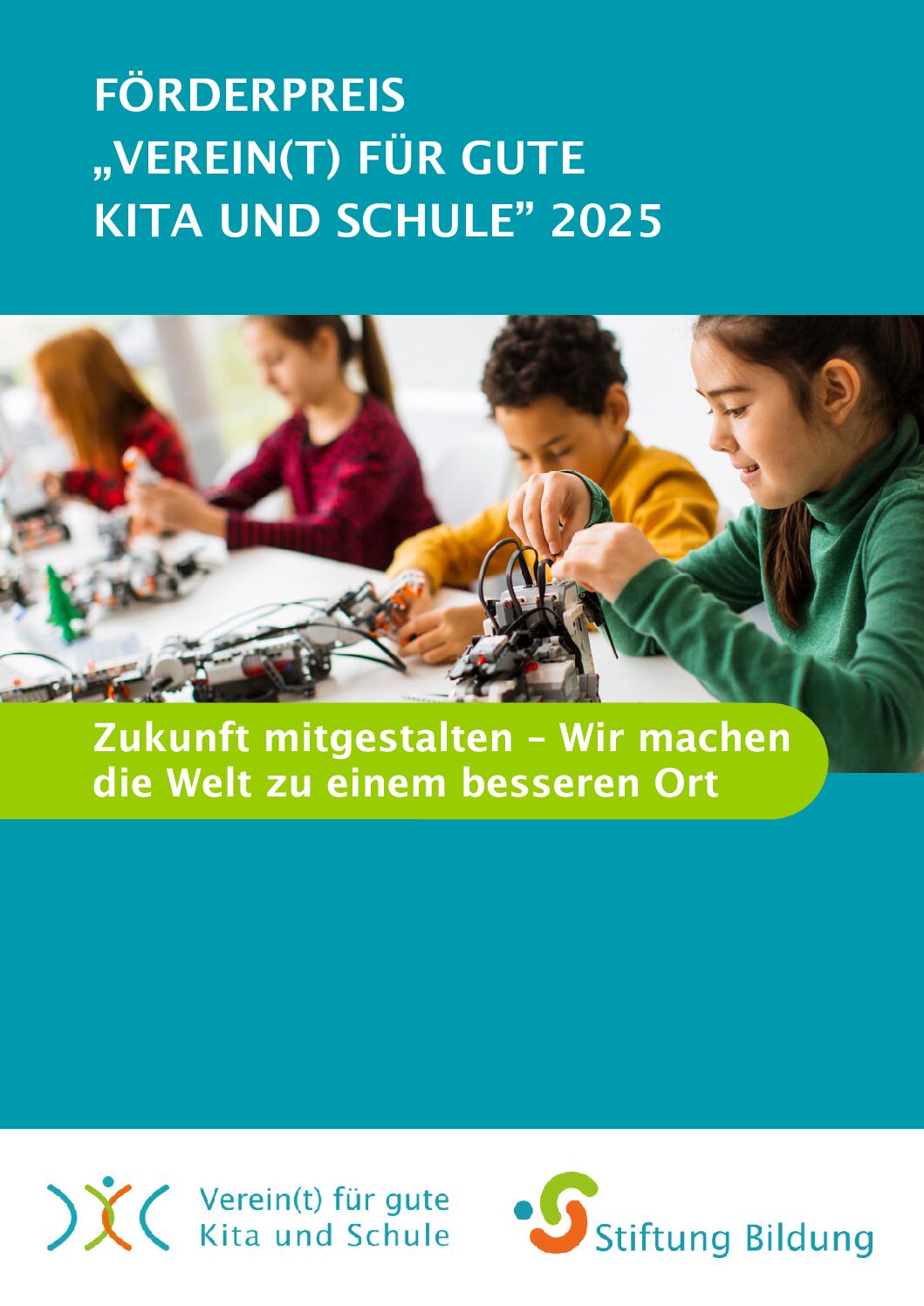 Vorschaubild Broschüre Förderpreis der Stiftung Bildung 2025