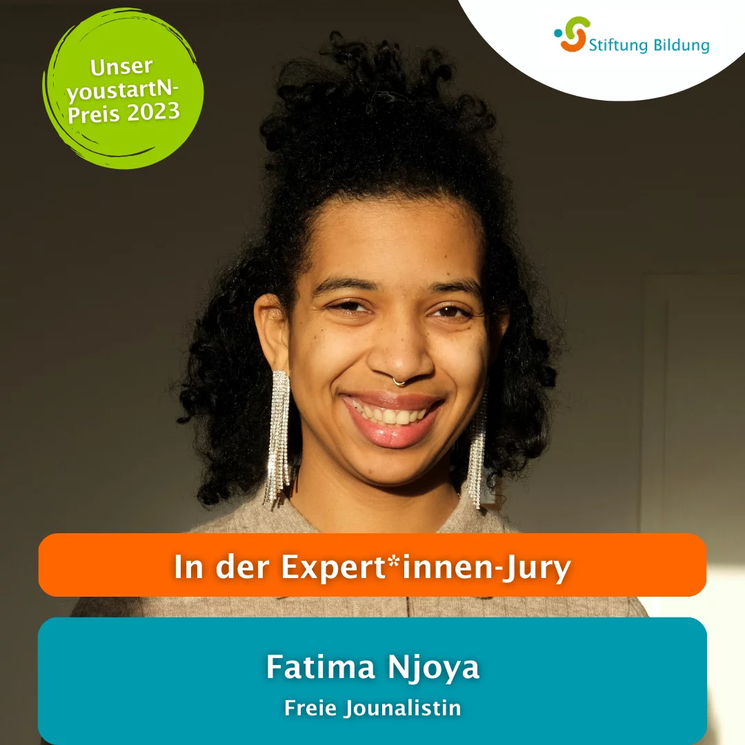Fatima_Jury Fatima Njoya - Jury für den youstartN-Preis 2023