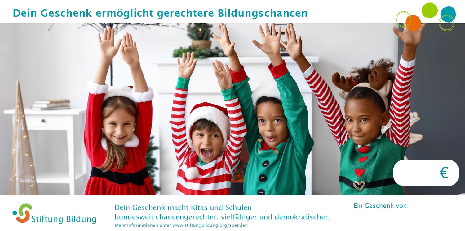 Geschenkkarte_Kinder Vorschaubild für die Geschenkkarte mit Kindern auf der Karte