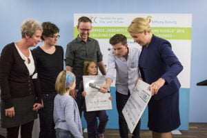 Ministerin Giffey übergibt den Preis - Förderpreis 2018