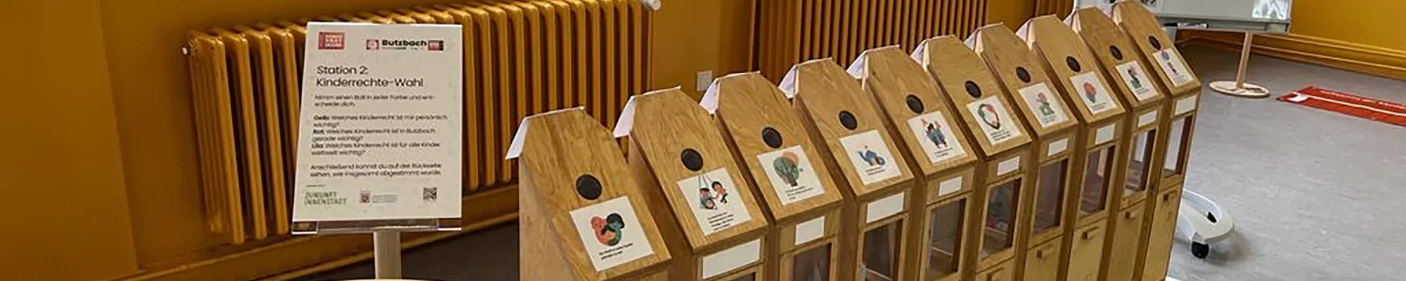 Projekt "Demokratie lernen" - Nominiert für den Förderpreis 2024 - Slide