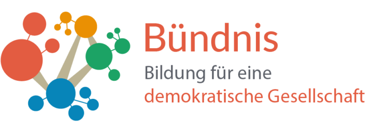 Logo des Bündnis Bildung für eine demokratische Gesellschaft - gegen Rassismus