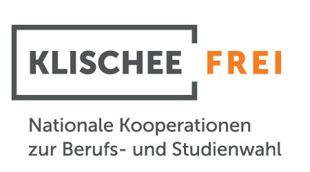 Logo Klischeefrei - klischeefreie Berufsorientierung - Partner der Stiftung Bildung