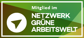 Logo des Netzwerks Grüne Arbeitswelt - Partner der Stiftung Bildung