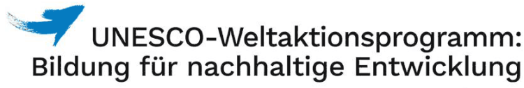 Logo des UNESCO-Weltaktionsprogramms Bildung für nachhaltige Entwicklung