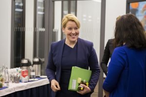 Ministerin Giffey - Förderpreis 2018