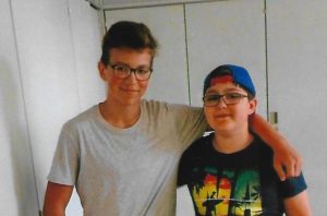 Patenschaftsprogramm Stiftung Bildung Regionalschule Jarmen Patenschaft Kind zu Kind: Richard und Pylyp (c) Regionale Schule Jarmen