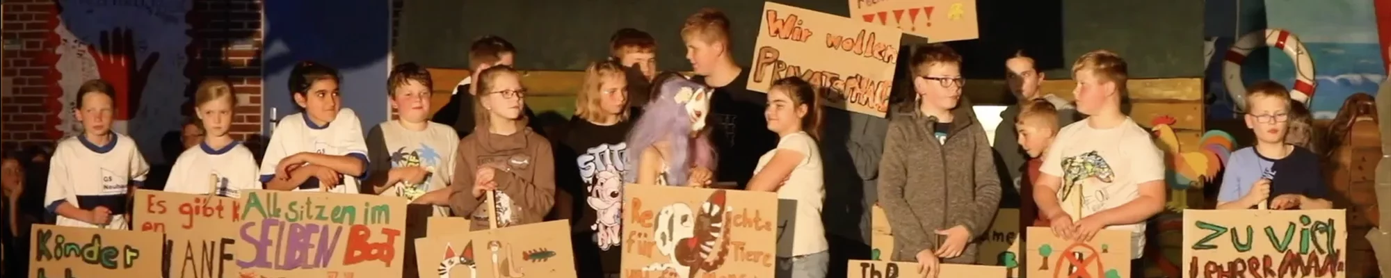 Projekt "Kinderrechtemusical 'Seid dabei'" - Nominiert für den Förderpreis 2024 - Slide