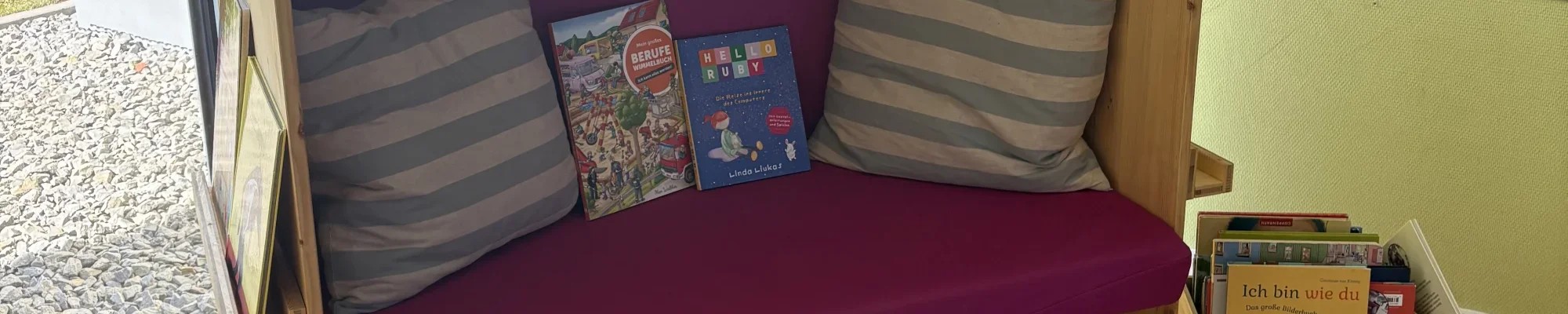 Bücherhaus in der Kita