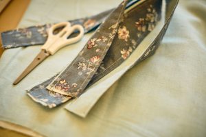 Details beim Taschennähen