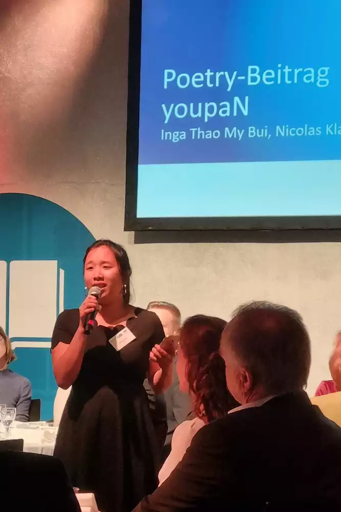 Poetry Slam bei der Preisverleihung 3