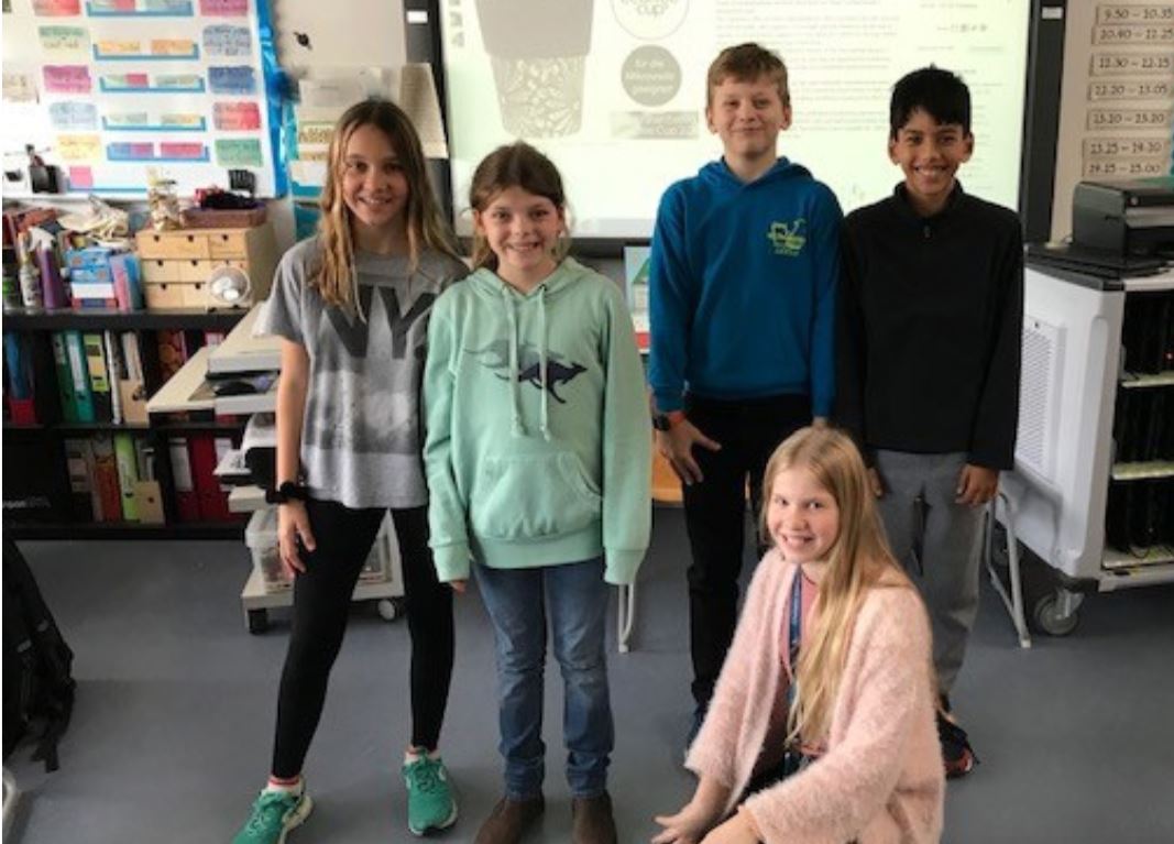 Kinder der Kennedy-Schule