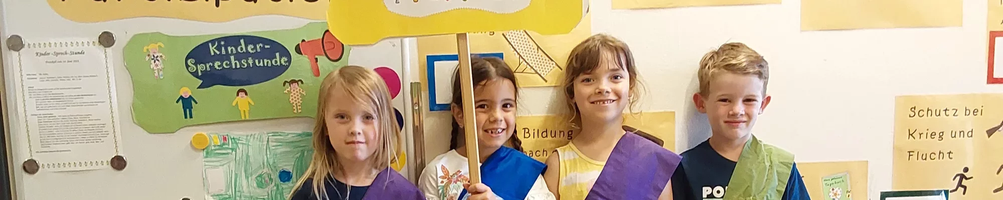 Projekt "Das Kinderbürgermeisterteam" - Nominiert für den Förderpreis 2024 - Slide
