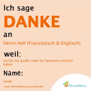 Sarah-Danke-Maske