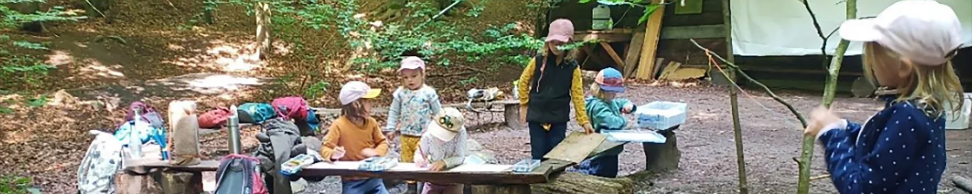 Projekt "Demokratie im Waldkindergarten" - Nominiert für den Förderpreis 2024 - Slide