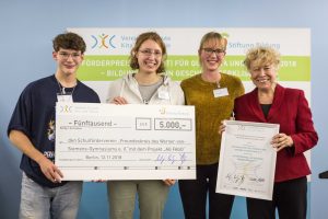 Preisträger*innen Werner von Siemens-Gymnasium - Förderpreis 2018