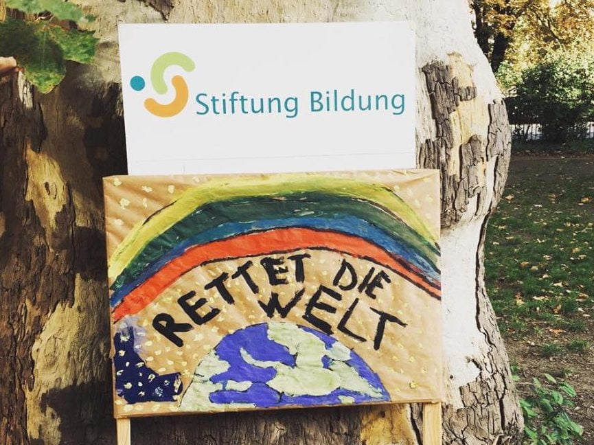 Sitftung Bildung rettet die Welt (c) Stiftung Bildung Bildung für nachhaltige Entwicklung -Sitftung Bildung rettet die Welt (c) Stiftung Bildung