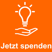 Bild mit Icon, das auf unsere Spendenseite verweist