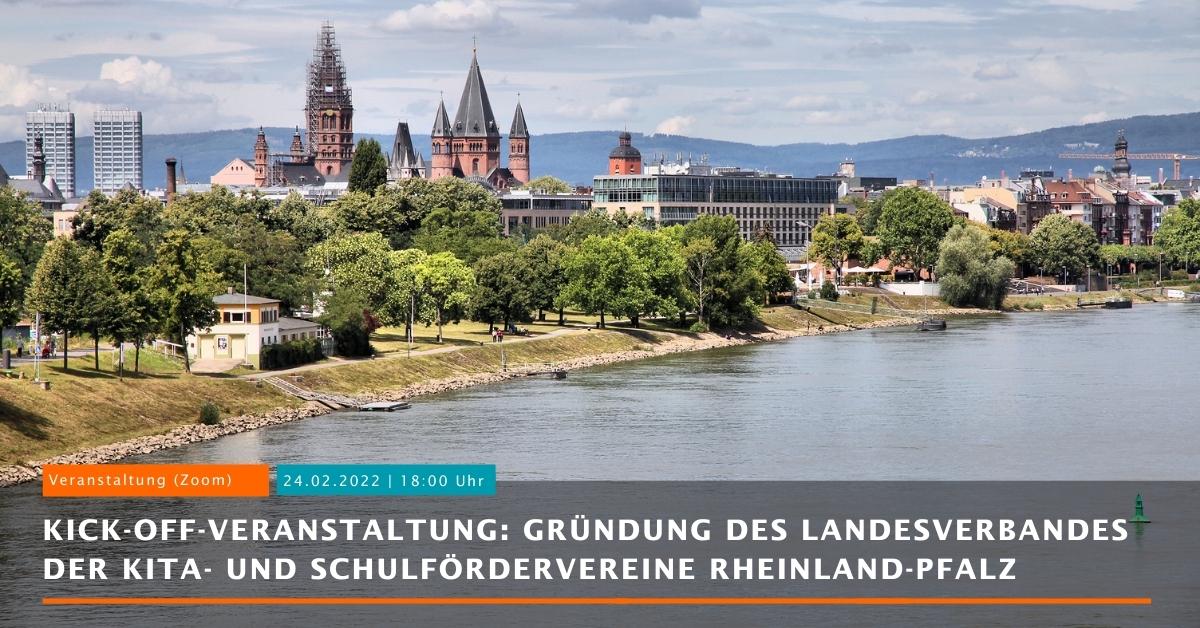 Einladungsfoto zur Veranstaltung Kick-Off-Veranstaltung Initiativgruppe Landesverband der Kita- und Schulfördervereine Rheinland-Pfalz (LSFV-RP) i.Gr.