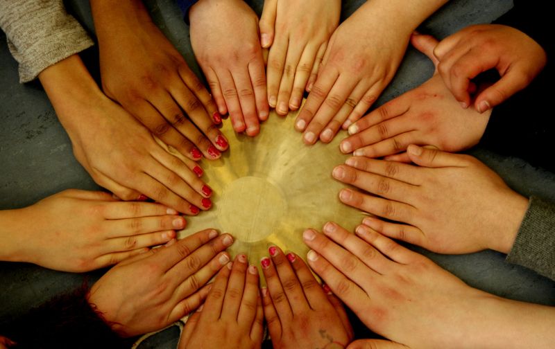 Tanzworkshop an der Allegro GS - Förderung durch die Stiftung Bildung