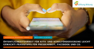 Veranstaltung Stiftung Bildung Presse