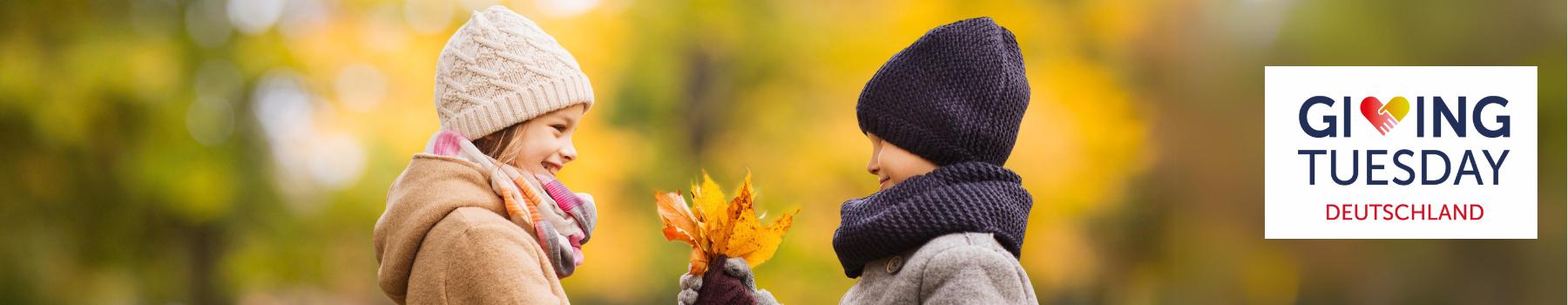 Werbebild für den Giving Tuesday- Stiftung Bildung ist dabei