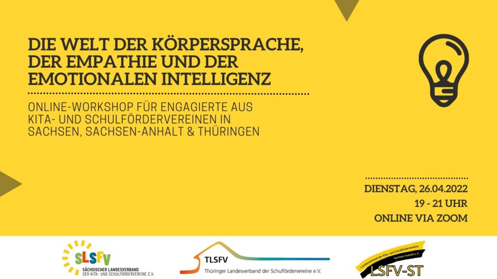 Vorschaubild für die VA Die Welt der Körpersprache, der Empathie und der emotionalen Intelligenz