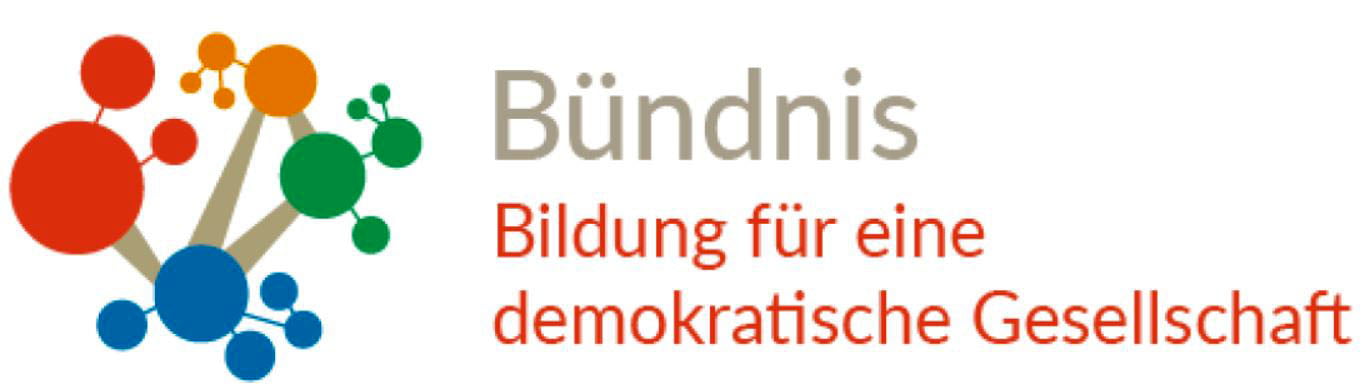 Logo des Bündnis Bildung für eine demokratische Gesellschaft - 70 Jahre Grundgesetz